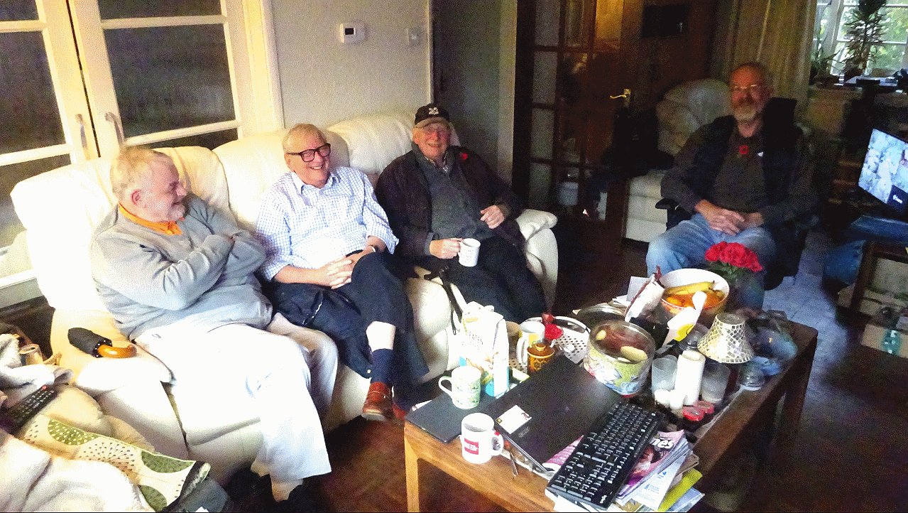 Grumpy Old Men having Coffee with Robin Lovelock