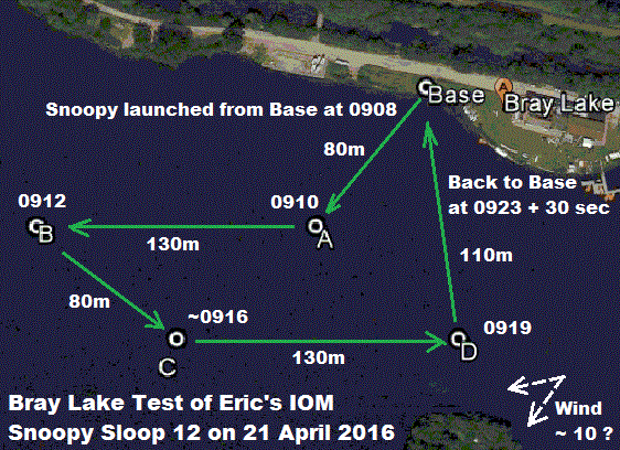 Bray Lake Test of Boat 12
