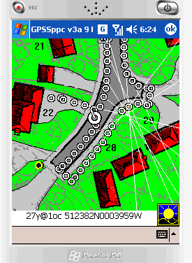 Radio Direction Finding on Pocket PC