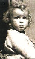 Robin Lovelock as a baby