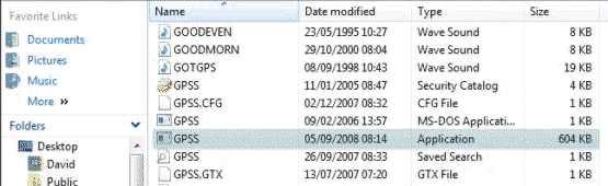 problem finding an EXE with Vista ?
