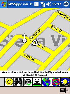 GPSS with USA street maps on Pocket PC