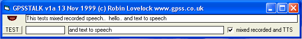 old GPSSTALK.EXE Form 1999