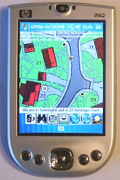 GPS Software on Pocket PC