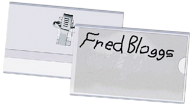 Name Badge holder