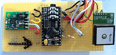 PICAXE 28X2 Module with Compass and Skylab GPS