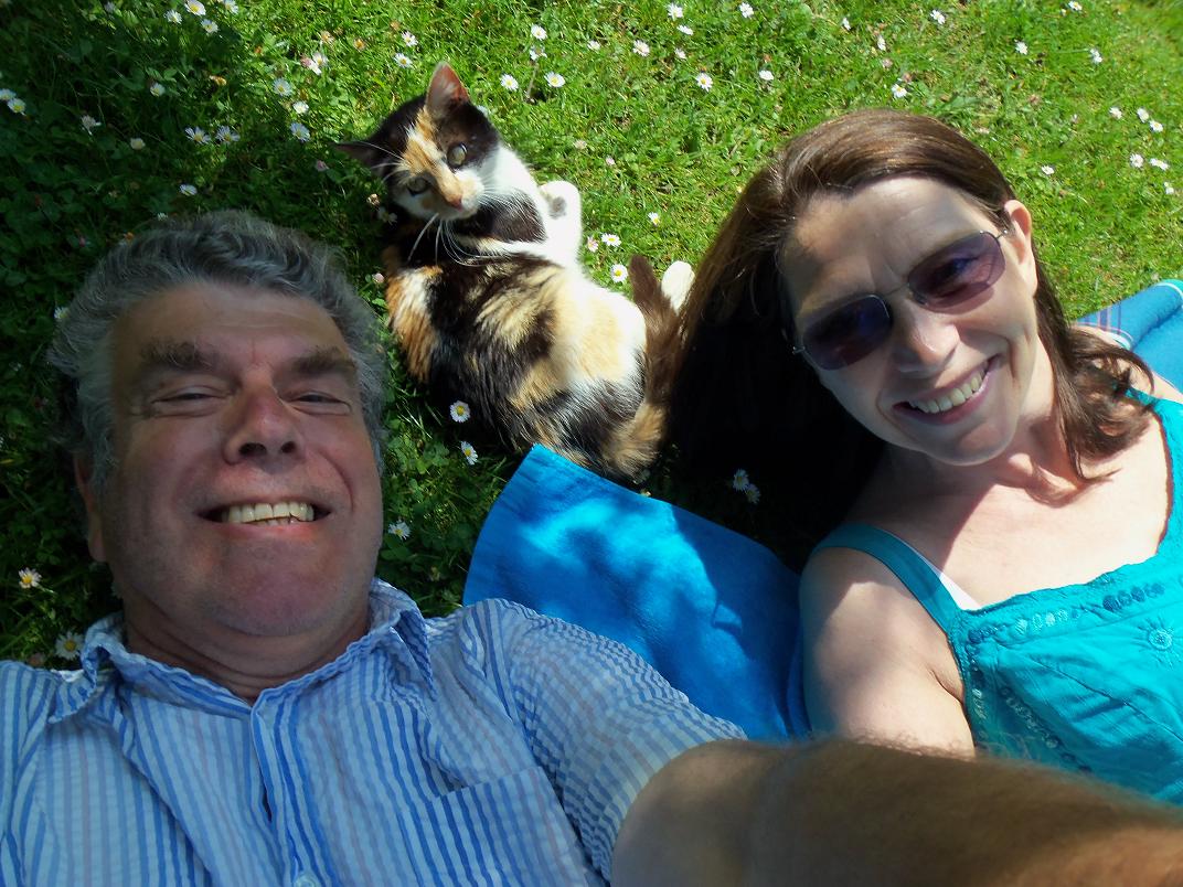 cat after our food :-)