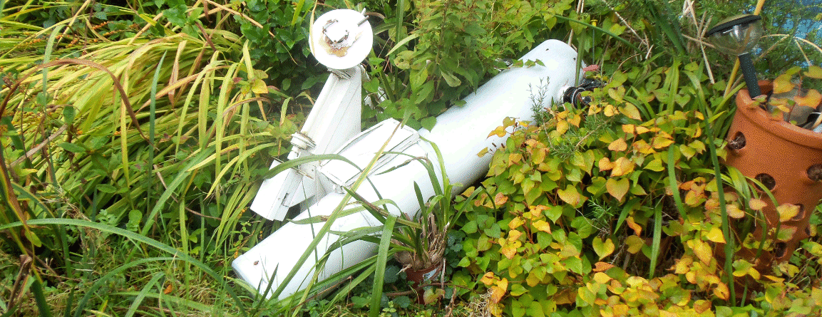 Robin's old telescope