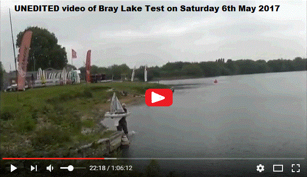 Bray Lake Test on Saturday 17th May 2017