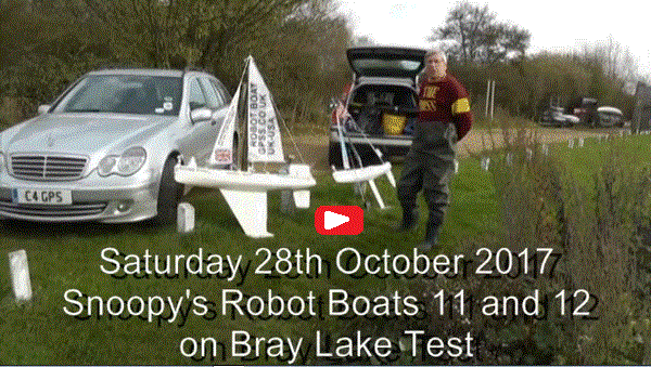 Snoopy's Boat11 and Boat12 video on Saturday 28th Oct 2017