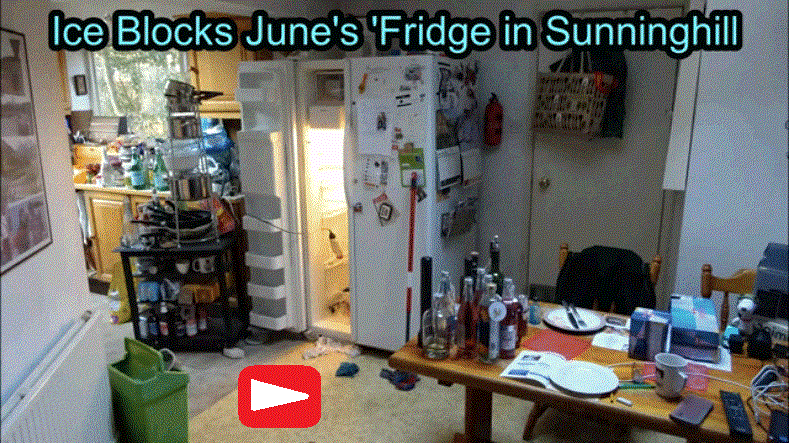 29th November 2021 Ice blocks 'fridge in Sunninghill