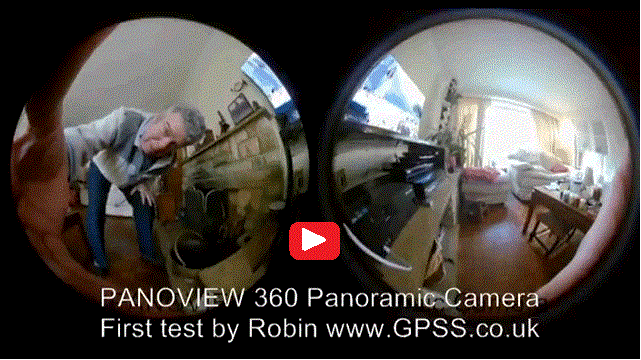 Test of 360 degree camera