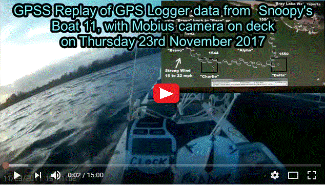 Video of GPSS & Mobius replay of Boat 11 on 23 Nov 2017