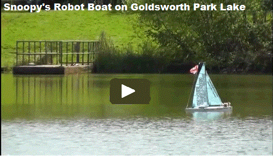 video at Bray Lake and Goldsworth Park on 4th May 2016