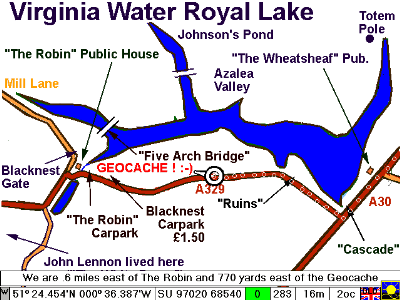 Virginia Water Lake Map Uk Download