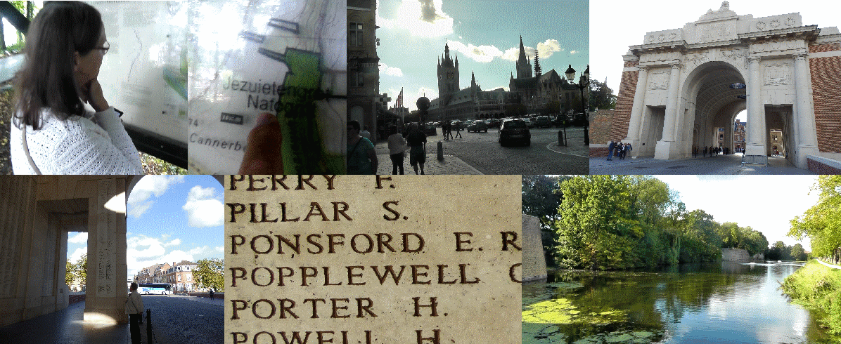 Ypres and the Menen Gate in 2014