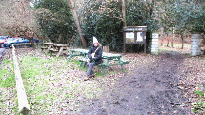 from the Monument on Chobham Common