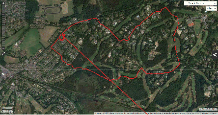 Chobham Tank Factory and Wentworth Golf Course