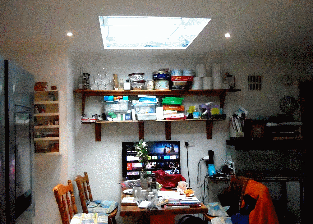 Kitchen in December 2023