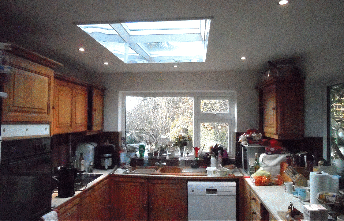 Kitchen in December 2023